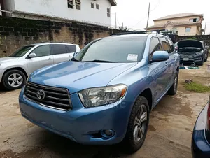 Toyota Highlander 2008 Blue