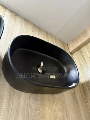 Matt Black Countertop Basin