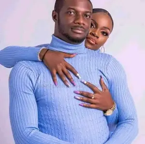Cable-Knit Turtleneck Sweater