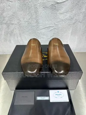 Prada Milano Leather Luxury Half Shoe