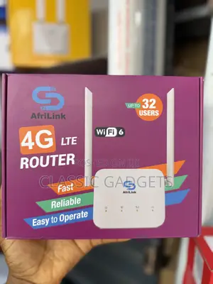 Afrilink Cat6 4g Lte Super Fast Universal Router