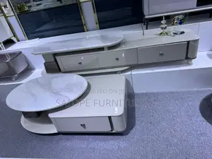 Elegant Modern Marble Coffee Center Table