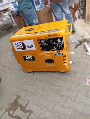 Original Cat Diseal Soundproof Generator With a 12kva  Copper Coil