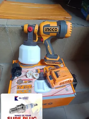 Ingco 20v Lithium-ion Cordless Spray Gun,
