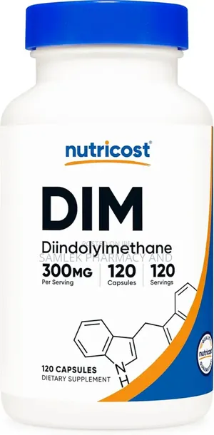 Nutricost Dim (Diindolylmethane) Plus Bioperine 300mg, 120vegcaps