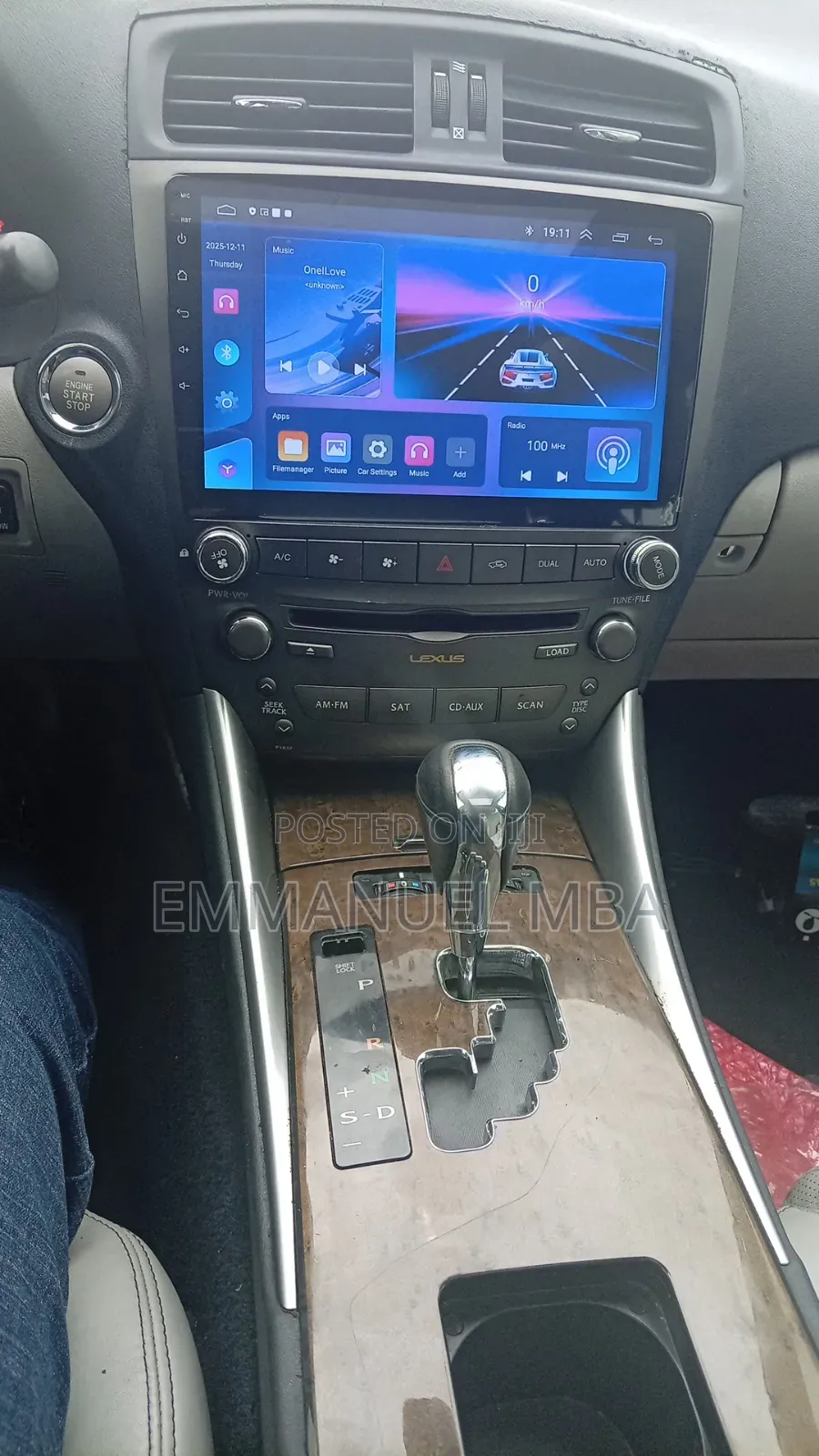 Car Android System for Lexus Is250