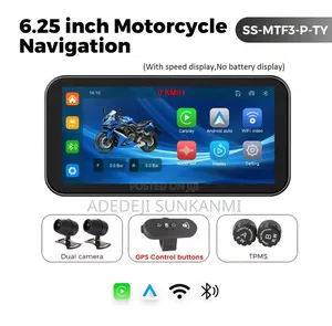 6.25" Motorbike Gps Navigation Carplay