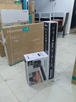 Hisense 500w Soundbar With Auxiliary Input Option.
