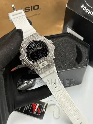 Gshock Dw-6900 Series With a Crystal-Encrusted Bezel