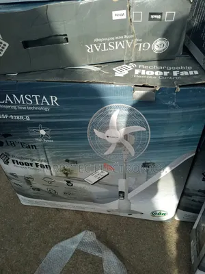 Glemstar Rechargeable Fan 18 With 2 Years Warranty