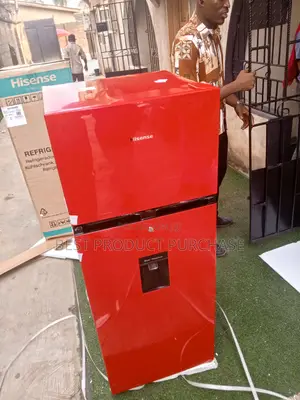 Hisense 204l Ref-205drb (Red) Fridge With Dispenser – Brand New