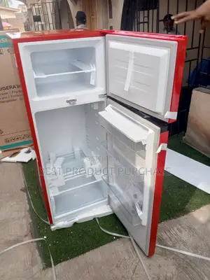 Original Hisense 205drb Ruby Red Double Door Refrigerator (Sealed)