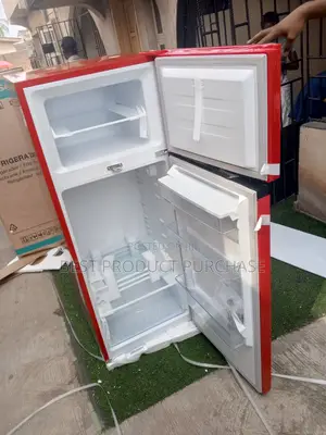 Hisense 204l No Frost Fridge Ref-205drb Red + Dispenser – New