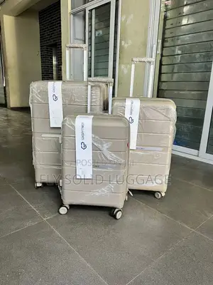 Set of 3 Goodpatner Rubber Luggage Bag