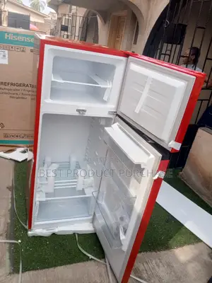 Factory Sealed Hisense 204l Ref-205drb Ruby Red Refrigerator