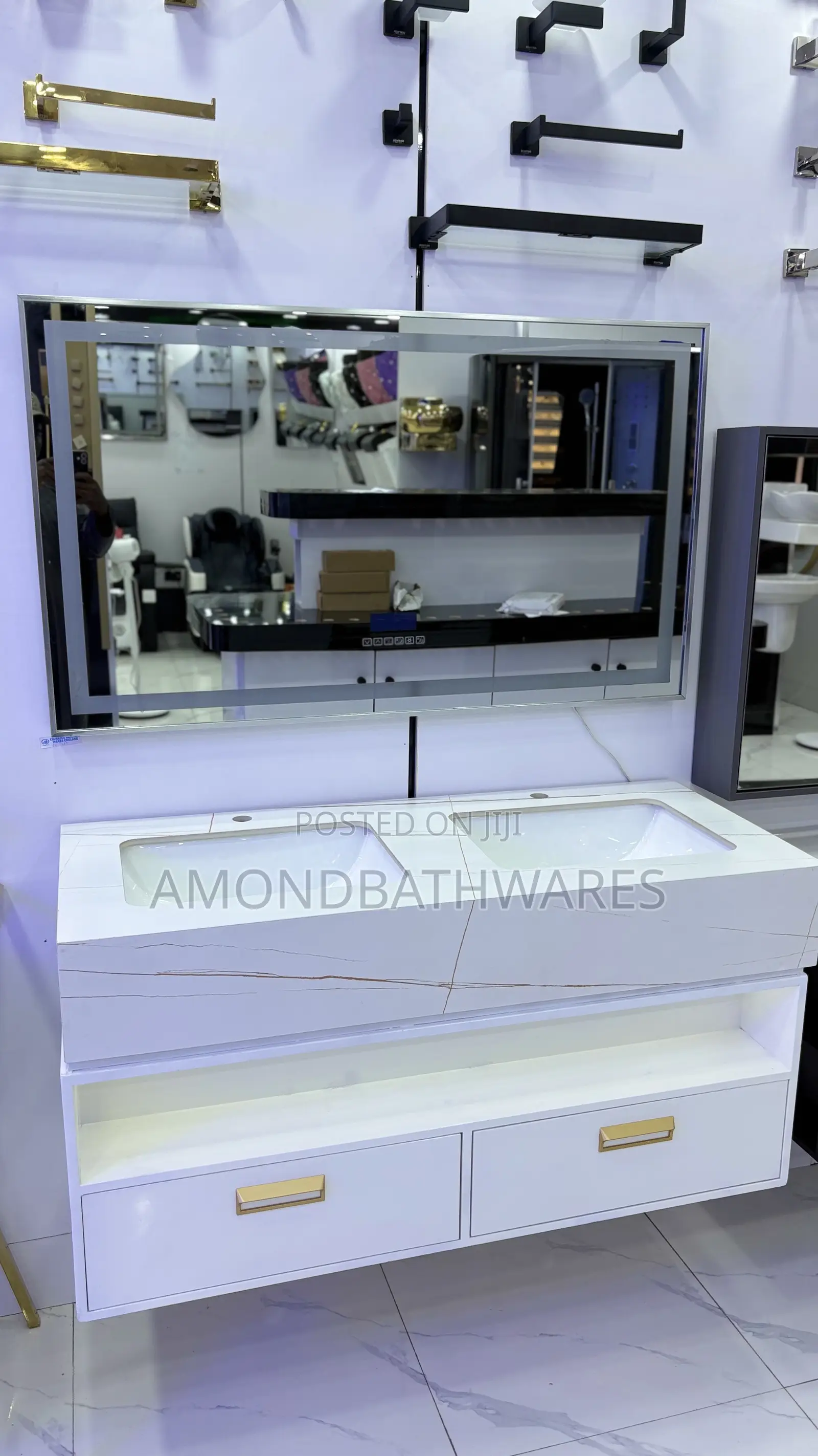 150 Klara Marble Cabinet
