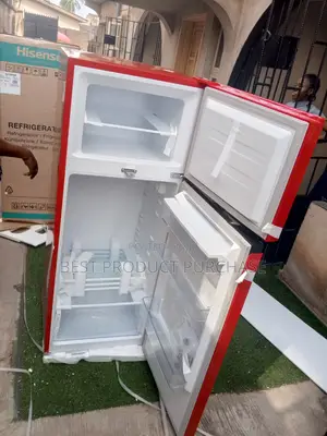 Hisense 205drb Red 204l Fridge With Dispenser – 2025 Model New