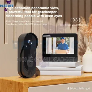 X8 Non-Wifi Video Doorbell With a Monitor.