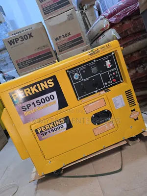 This Is Perkins Diesel Soundproof Gen 12.5kva 100% Copper Coil