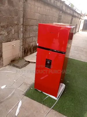 Hisense Ref-205drb 204l Red Double Door Fridge – Factory Fresh