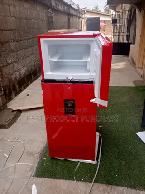New Hisense 204l Refrigerator With Dispenser Ref-205drb Red