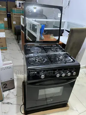 Scanfrost Ck6302b Gas Cooker – Portable 60×60 Size 3gas+1electric