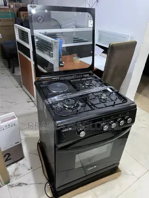 Scanfrost Ck6302b 3 Gas Burner Cooker – Backup Electric Hotplate