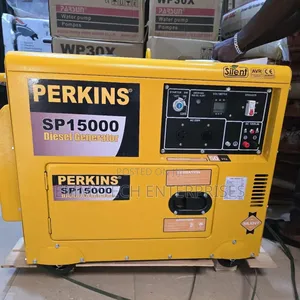 12.5kva Brand New Perkins Diesel Soundproof Gen 1years Wty