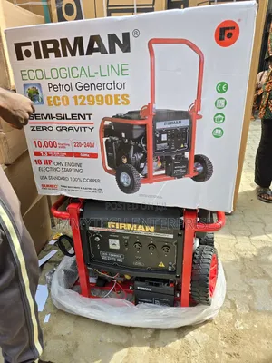 I Have Brand New Firman Petrol Generator Model Eco12990e2 100% Copper