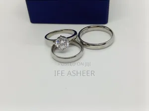 Couples Us Sterling Silver Set Of Wedding Ring - Us002
