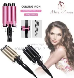 Professional Hair Three Barrels Hair Curler