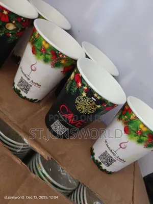 Christmas Disposable Cup