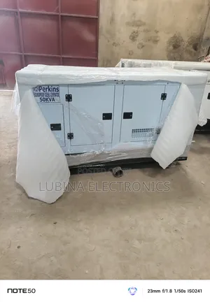 Brand New Perkins 50kva Soundproof Diesel Silent Lister Generator
