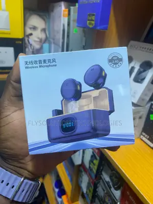 Magnetic Wireless Lavalier Microphone for iPhone and Android - Q8