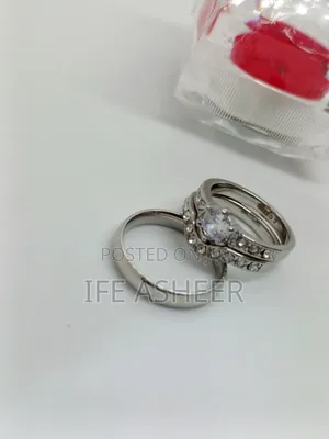 Couples Silver Set Of Wedding Ring - Gc008