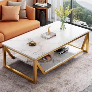Faux Marble Center Table
Size: 100cm X 60cm
