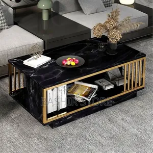 Luxury Faux Marble Center Table
Size: 100cm X 50cm