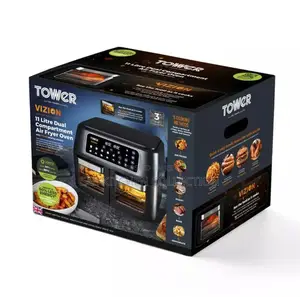 Tower 11 Liters Vision Dual Air Oven