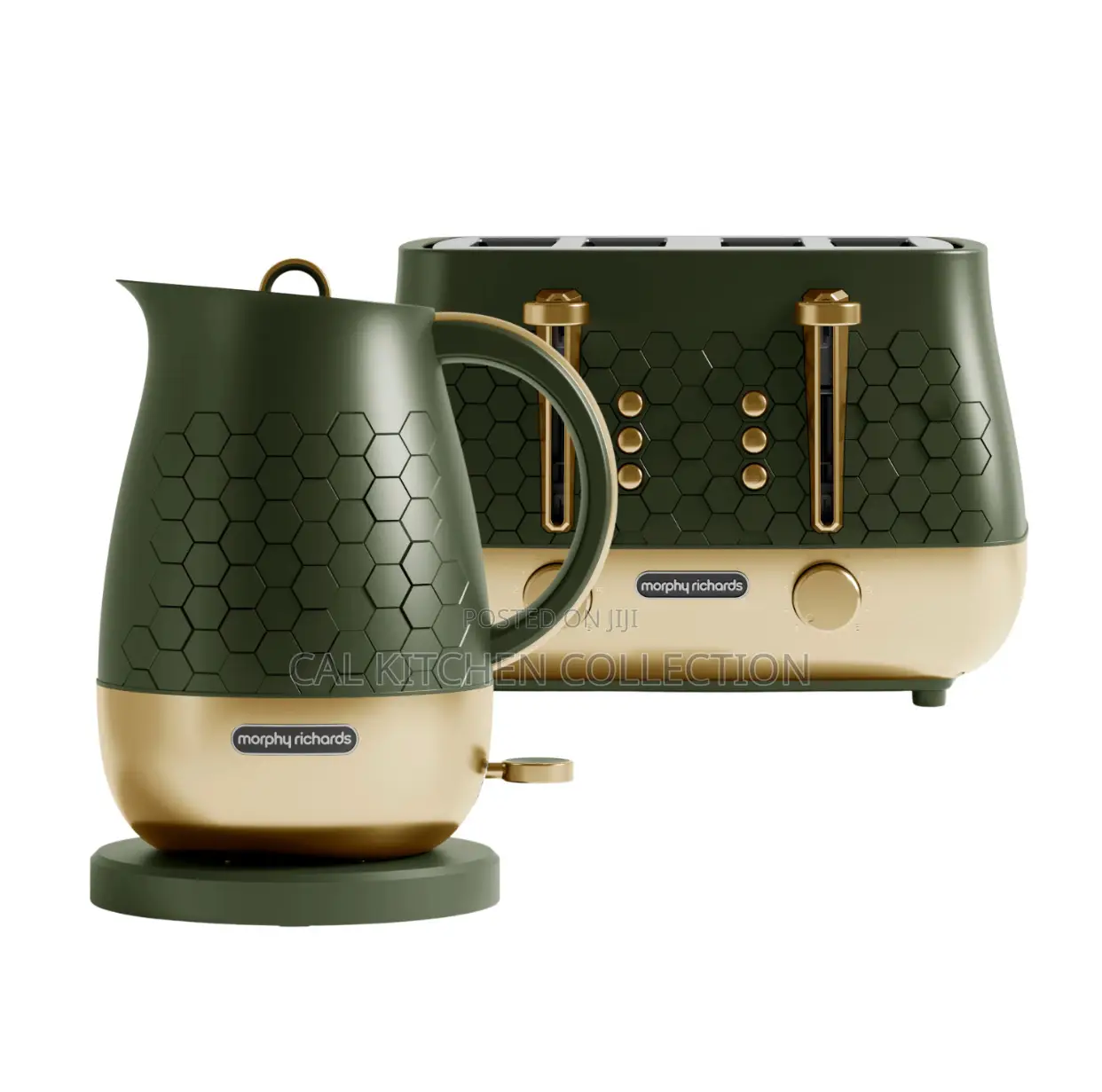 Morphy Richard’S Cassini 4 Slice Pop Toaster Kettle
