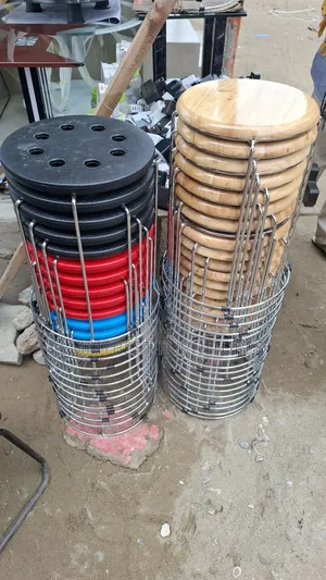 Metallic Legs Portable Stools.