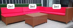 L-Shape Rattan Sofa Set by 8 Seater