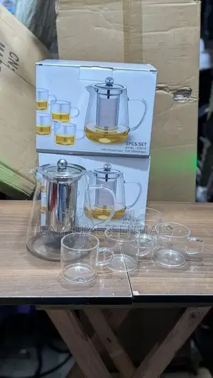 Glass Kettle Heat Resistant Teapot With Filter