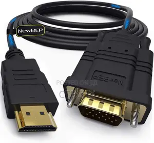 6ft/1.8m Gold-Plated 1080p Hdmi to Vga Adapter Cable
