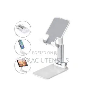 Folding Desktop Phone Holder for All Kinds of Phones and Tablet