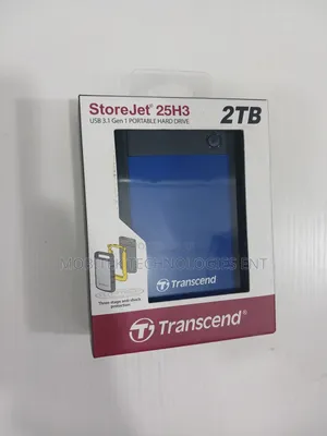 2tb Transcend External Usb 3.0 Gen1 Portable Storage Hard Drive