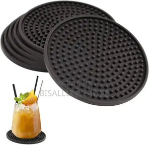 Non Slip Cup Coasters - 6 Pieces