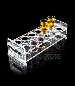 Acrylic 12 Holes Tequila Rack