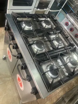 6 Burner Heavy Duty Gas Cooker for Commercial Used