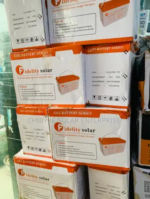 120ah Fidelity Solar Dry Cell Battery