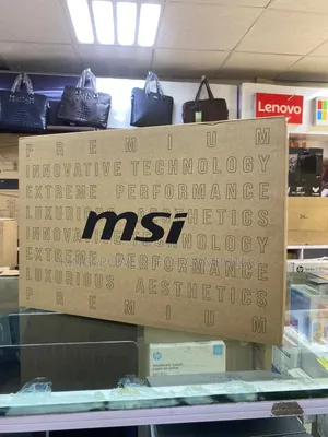 New Laptop MSI Cyborg 15 16GB Intel Core i7 SSD 512GB